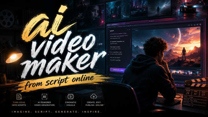 AI Video Maker from Script Online 2026: Create Videos Instantly