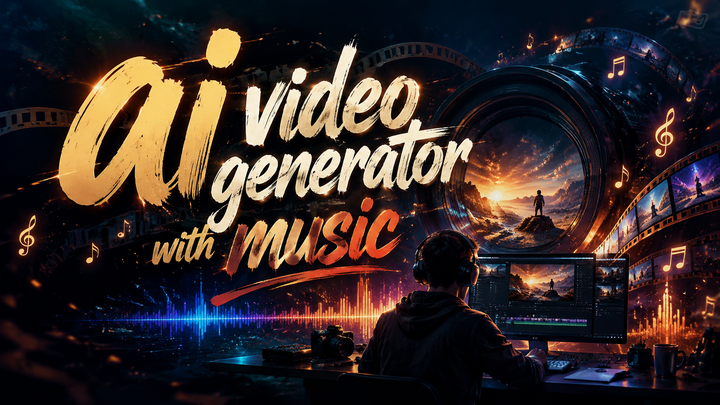 Top AI Video Generator with Music in 2026 (Review)