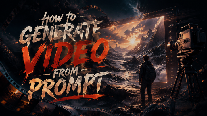How to Generate Video from Prompt in 2026: AI Guide