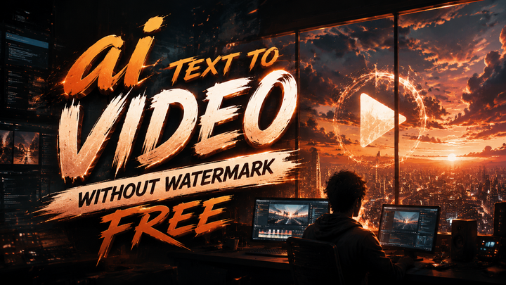 AI Text to Video Without Watermark Free (2026 Guide)