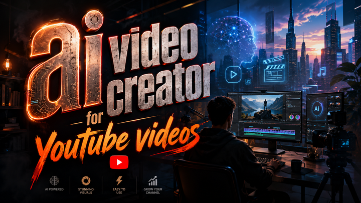 AI Video Creator for YouTube Videos 2026: Top Tool Guide