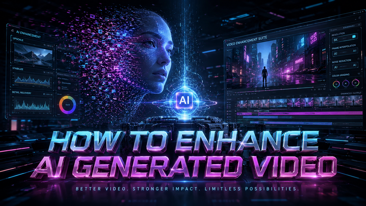How to Enhance AI Generated Video (2026) – Best Methods