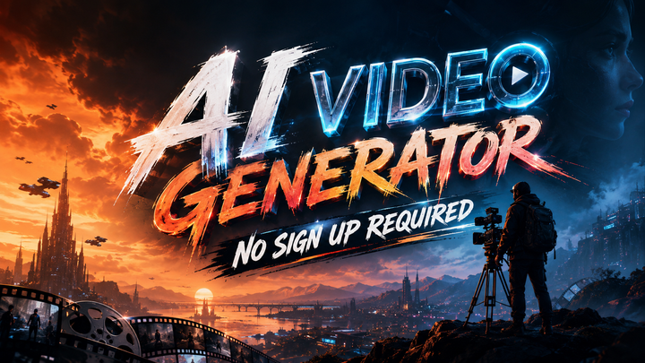 AI Video Generator No Sign Up Required – 2026 Guide