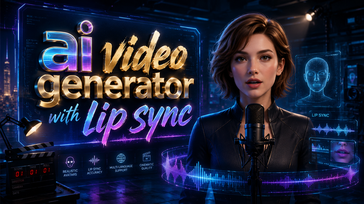 AI Video Generator with Lip Sync: 2026's Best Tools