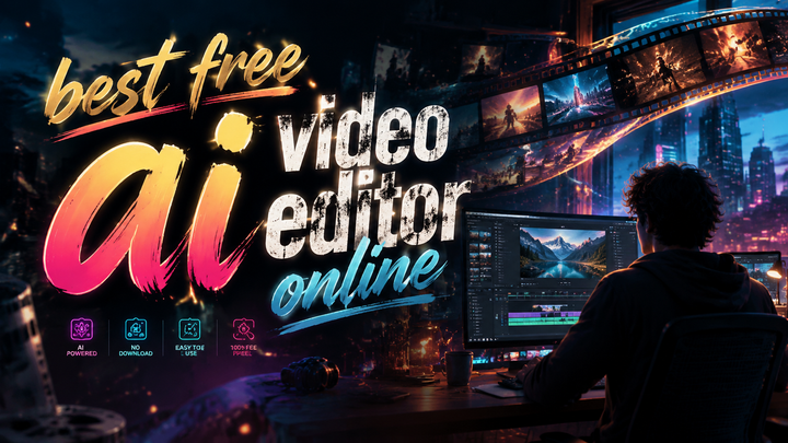 Best Free AI Video Editor Online (2026) - Top Tools
