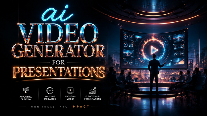 AI Video Generator for Presentations 2026: Top Tools