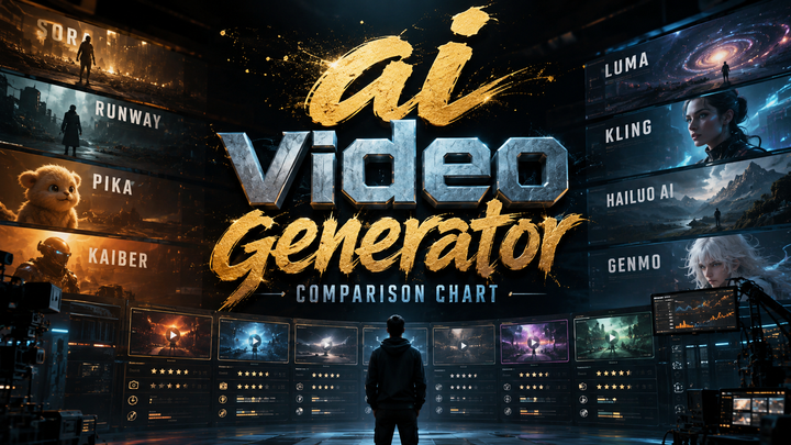 2026 AI Video Generator Comparison Chart: Top Tools