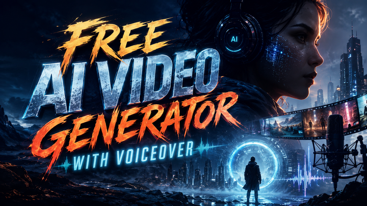 Free AI Video Generator with Voiceover 2026: Create Videos Fast