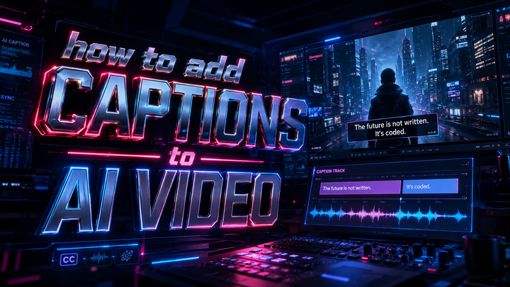 How to Add Captions to AI Video: 2026 Step-by-Step Guide