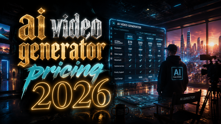 AI Video Generator Pricing 2026: Cost Guide & Plans
