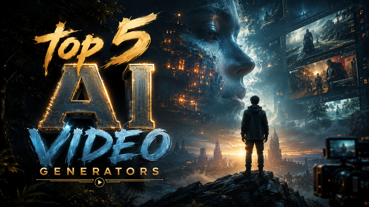 Los 5 mejores generadores de video con IA en 2026: Herramientas mejor clasificadas