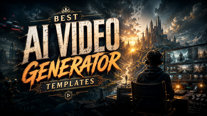Best AI Video Generator Templates 2026: Top Picks!