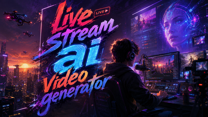 Live Stream AI Video Generator 2026: Create Real-Time Videos