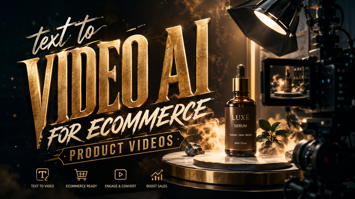 Best Text to Video AI for Ecommerce Product Videos 2026