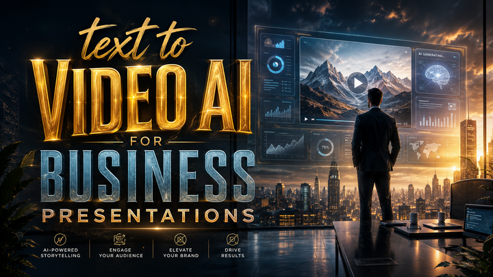 Text to Video AI for Business Presentations 2026: Streamline