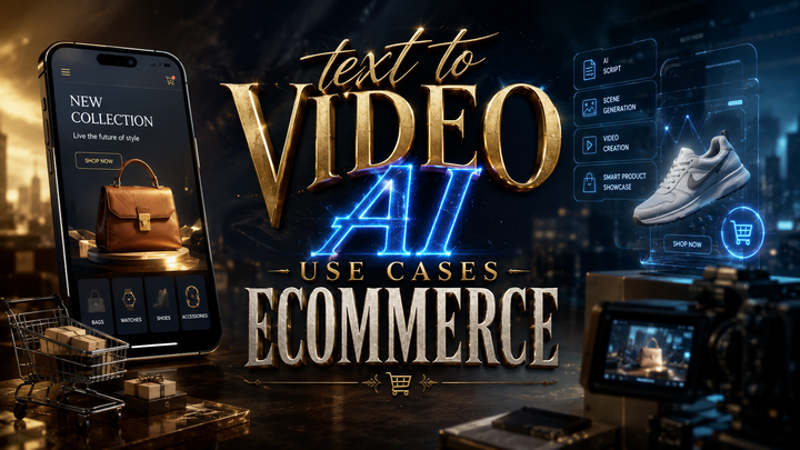 Text to Video AI Use Cases for Ecommerce 2026