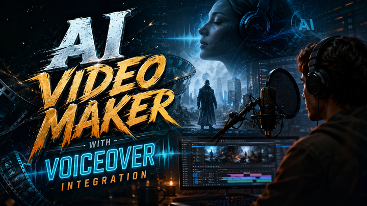 AI Video Maker with Voiceover Integration 2026: Top Tools