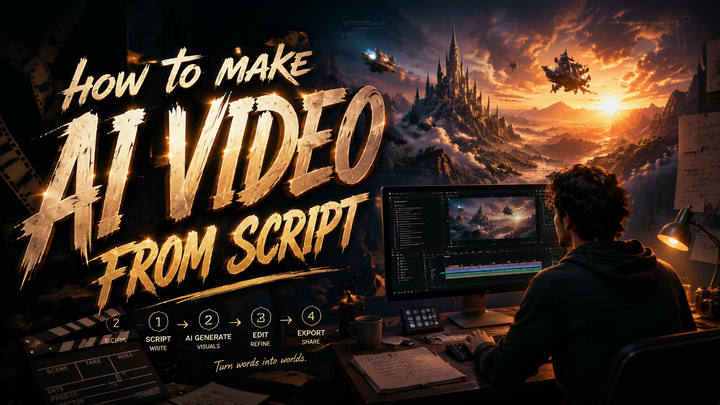 How to Make AI Video from Script in 2026: A Complete Guide