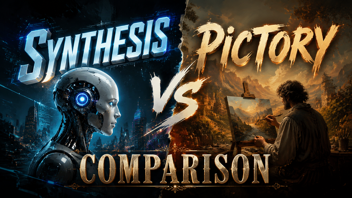 Synthesis vs Pictory Comparison 2026: Best AI Video Tool