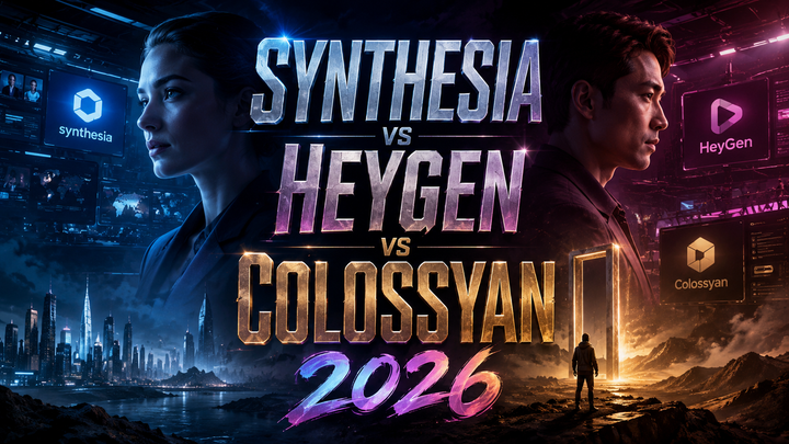 Synthesia vs HeyGen vs Colossyan 2026: Ultimate Comparison
