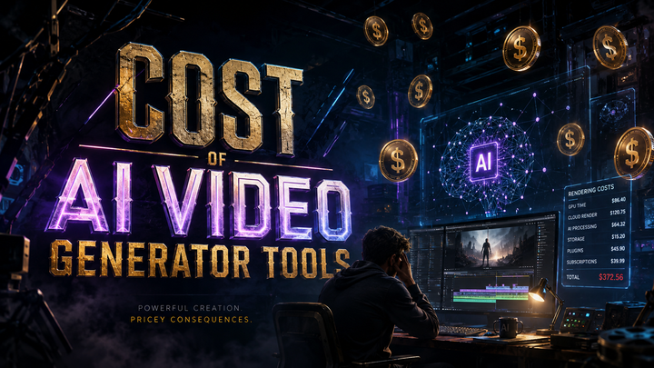 Cost of AI Video Generator Tools in 2026: Full Pricing Guide
