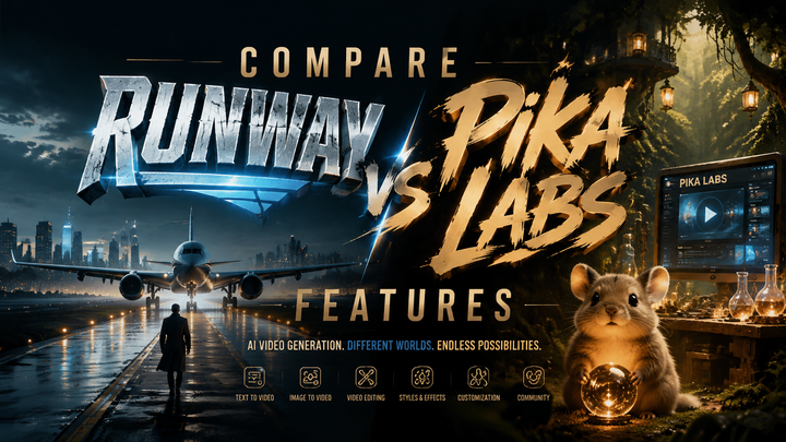 Compare Runway vs Pika Labs Features 2026: Full Guide