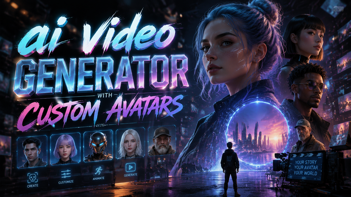 KI-Video-Generator mit benutzerdefinierten Avataren 2026 – Erstellen Sie beeindruckende Inhalte