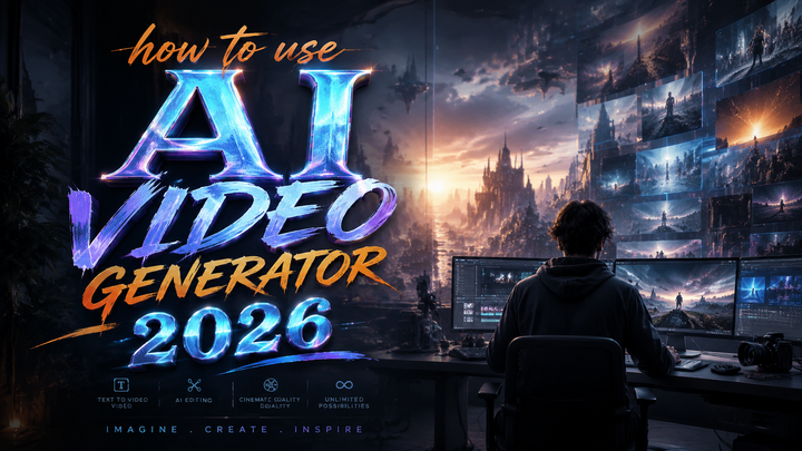 How to Use AI Video Generator 2026: The Ultimate Guide