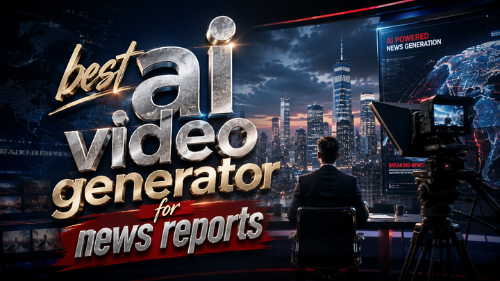 Best AI Video Generator for News Reports (2026 Guide)