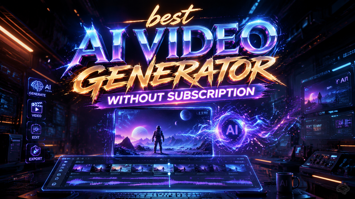 Best AI Video Generator Without Subscription (2026)