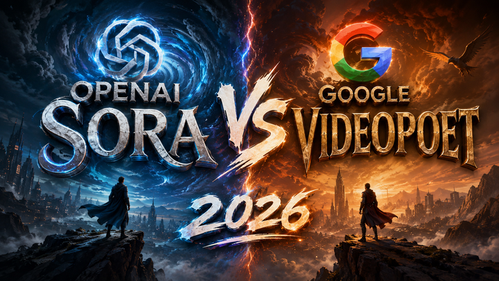 OpenAI Sora gegen Google VideoPoet 2026: Das ultimative KI-Video-Duell