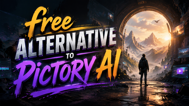 Free Alternative to Pictory AI: Top 2026 Tools