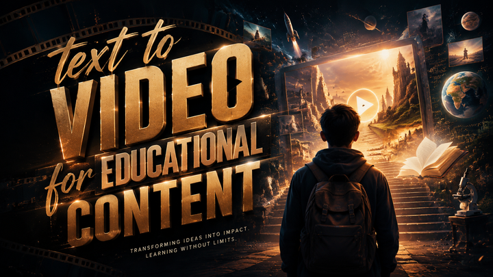 Text to Video for Educational Content in 2026: A Complete Guide