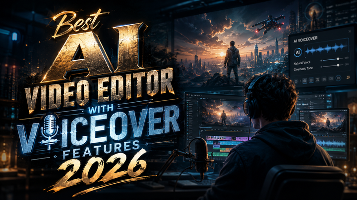 Best AI Video Editor with Voiceover Features 2026