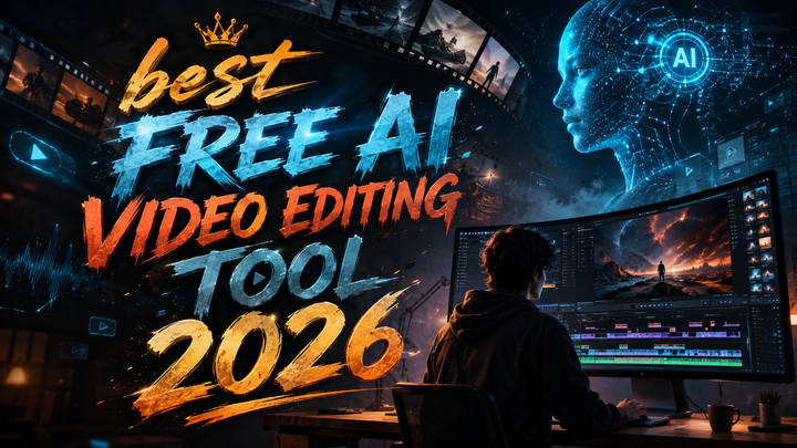 Best Free AI Video Editing Tool 2026: Top Picks & Reviews