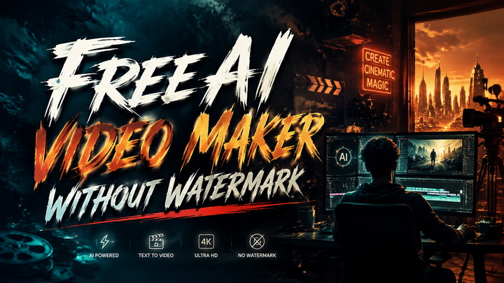 Free AI Video Maker Without Watermark 2026 - Best Tools