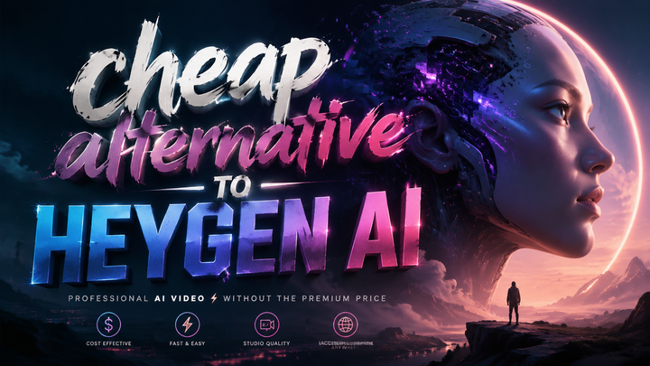 Cheap Alternative to HeyGen AI (2026): Best Budget Tools