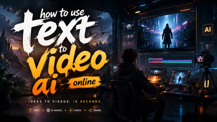 How to Use Text to Video AI Online in 2026: Complete Guide