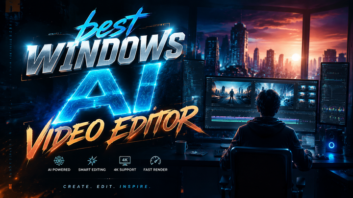 Meilleur éditeur vidéo IA pour Windows 2026 : Meilleurs choix et revue