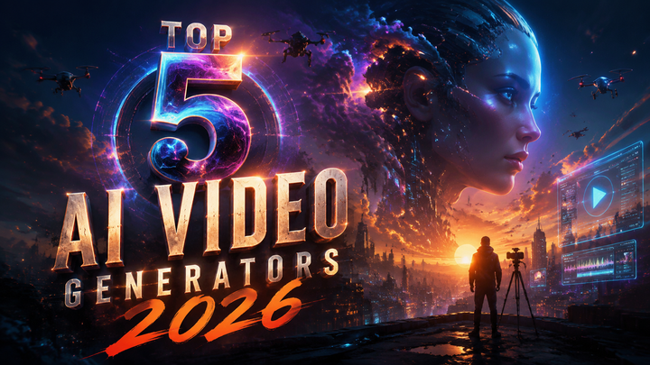 Top 5 AI Video Generators in 2026: Ultimate Guide
