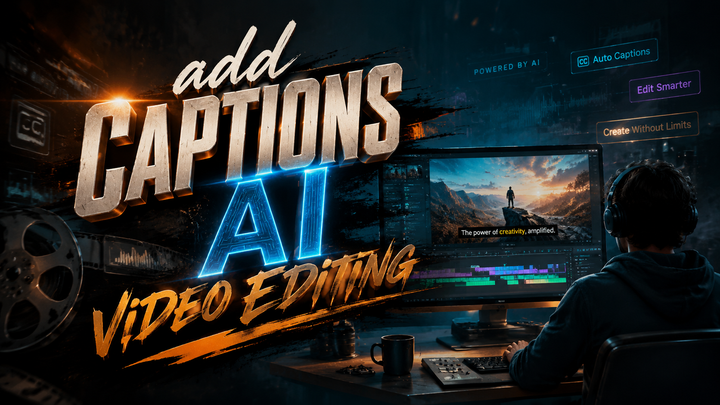 Add Captions AI Video Editing 2026: Best Tools & Tips