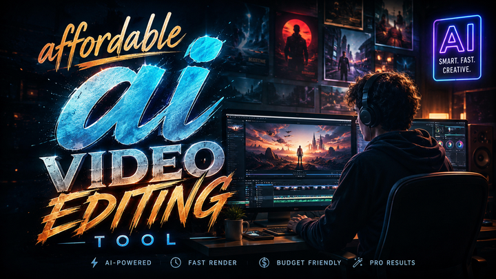 Best Affordable AI Video Editing Tool of 2026