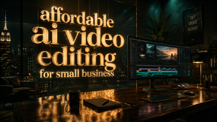 Montage Vidéo IA Abordable pour les Petites Entreprises : Guide 2026