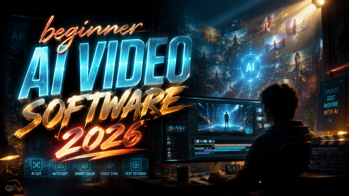 Beginner AI Video Software 2026: Top Picks & Easy Guide