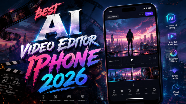 Best AI Video Editor for iPhone 2026: Top Picks