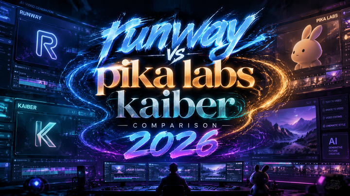 Полное сравнение Runway, Pika Labs и Kaiber 2026