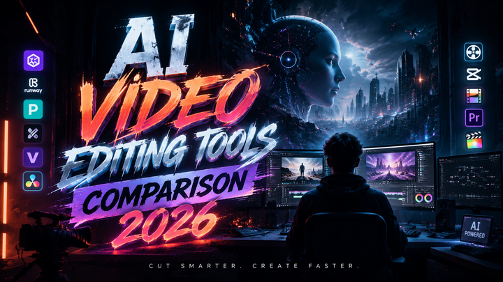 AI Video Editing Tools Comparison 2026: Top 10 Reviewed