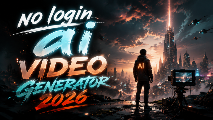 No Login AI Video Generator 2026: Instant Creation