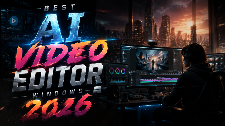 Best AI Video Editor for Windows 2026: Top Picks