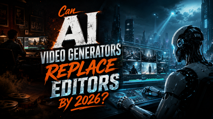 Can AI Video Generators Replace Editors by 2026?